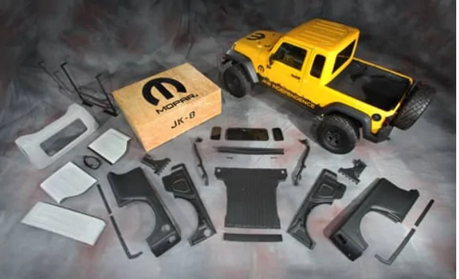 Jeep Gladiator Uhhh...Acela Trucks just launched a 2-door Jeep Comanche on a Gladiator!! 1000019921