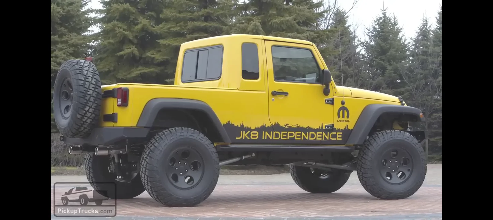 Jeep Gladiator Uhhh...Acela Trucks just launched a 2-door Jeep Comanche on a Gladiator!! 1000019933
