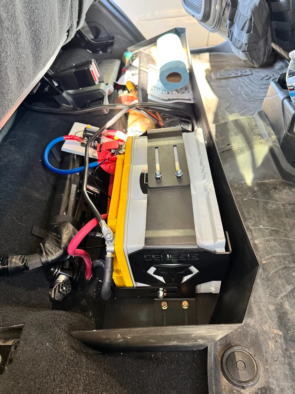 Jeep Gladiator Starlink Mini interior mount IMG_9945