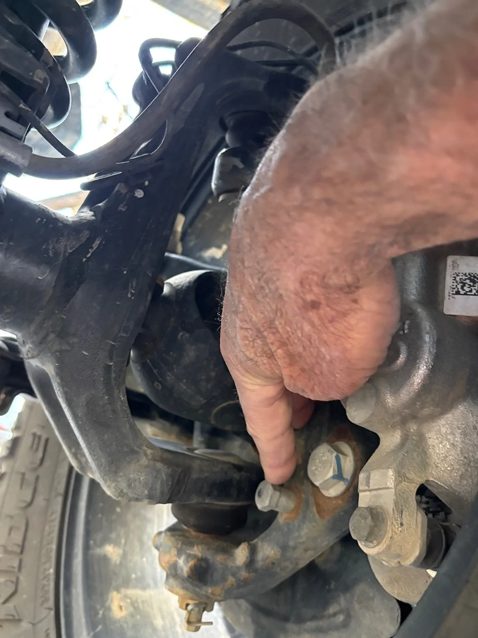 Jeep Gladiator ARB Bondi rubbing tires 21 Mojave factory suspension IMG_2039