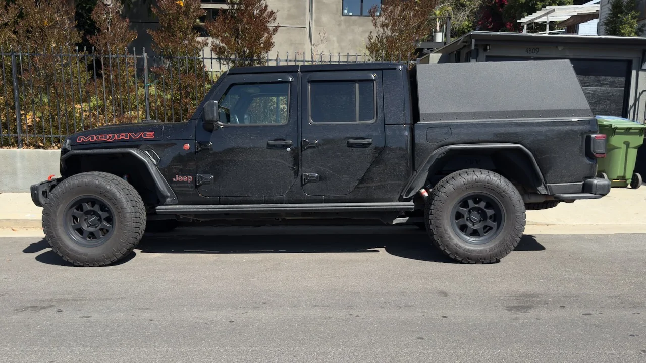 Jeep Gladiator Rooftop tents: profile and weight concerns/considerations JTMx Wheels-3-2026 - 1