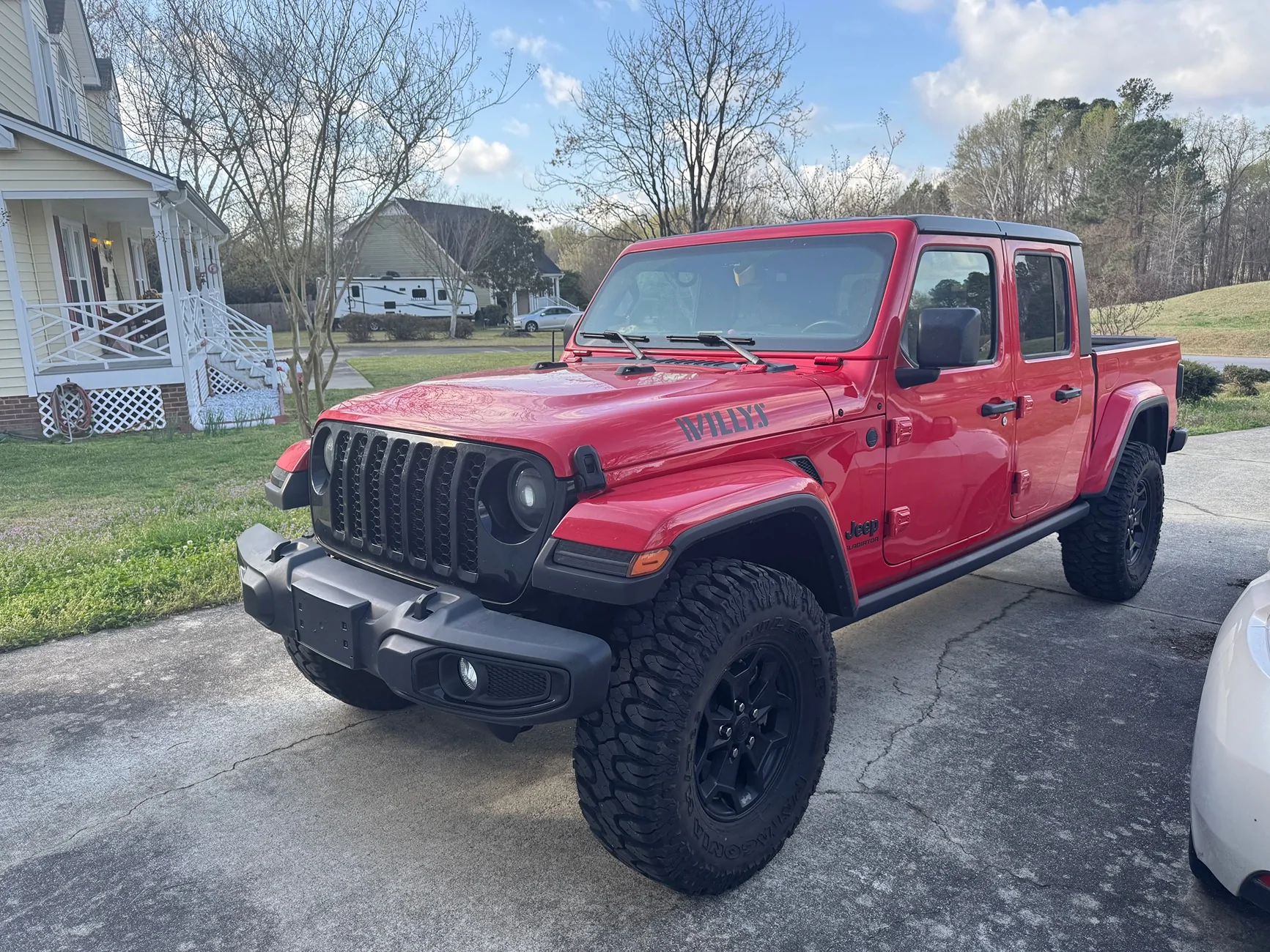 Jeep Gladiator Notes on the AEV spacer lift. IMG_4652