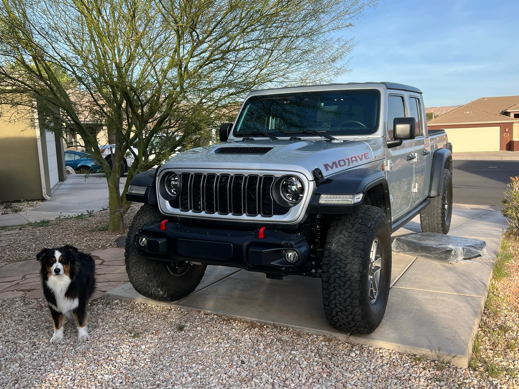 Jeep Gladiator Swapping the Mojave plastic bumper with the Mopar steel bumper IMG_7168