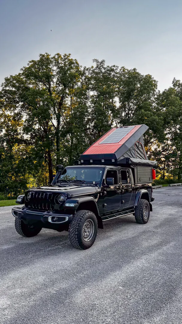 Jeep Gladiator For Sale: 2021 Jeep Gladiator Sport S with Alu-Cab Canopy Camper — $38,500 OBO 2025-07-13_19-26-22_281