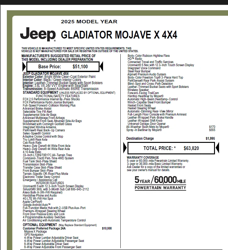 Jeep Gladiator How Much Did You Pay For Your Gladiator 1773756063730-t3