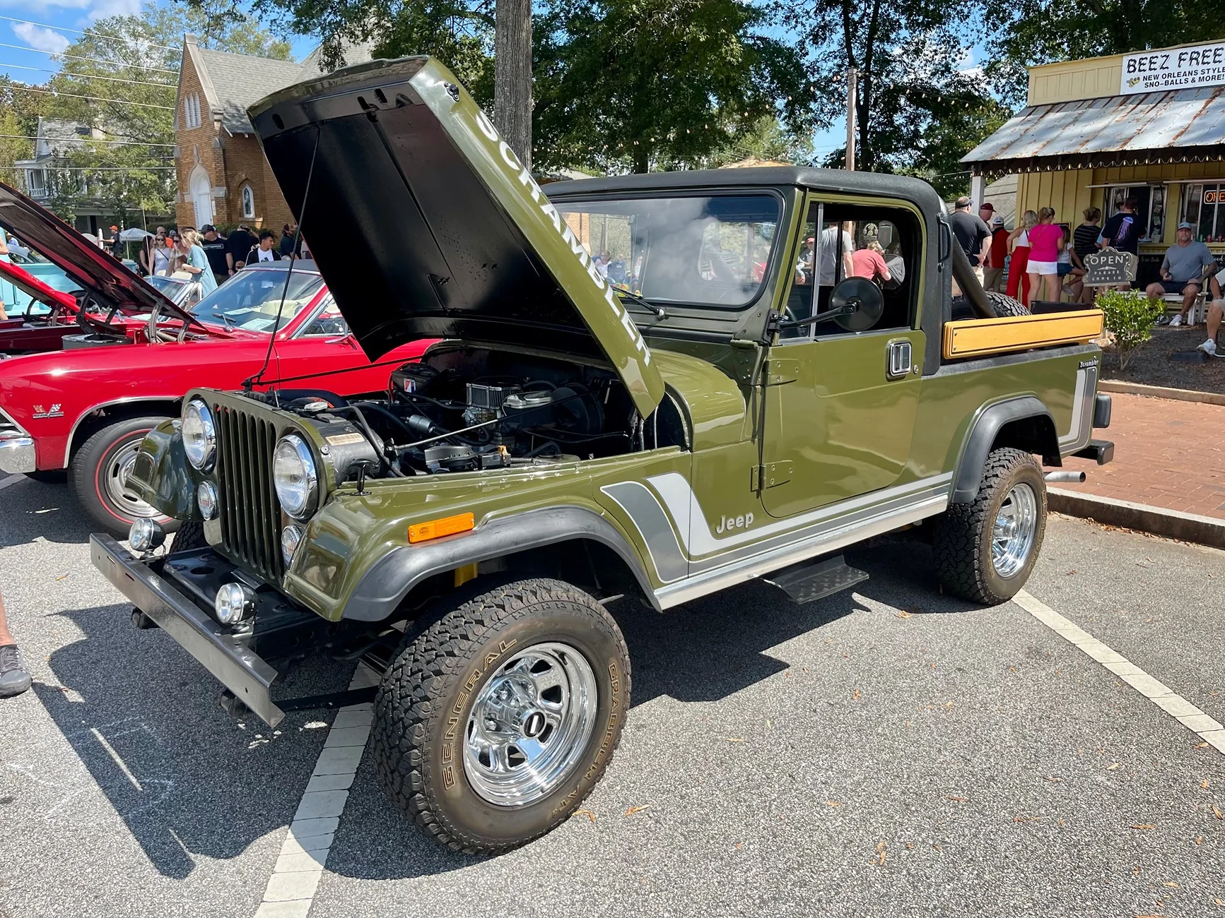 Jeep Gladiator Old school wooden bed rails IMG_0267