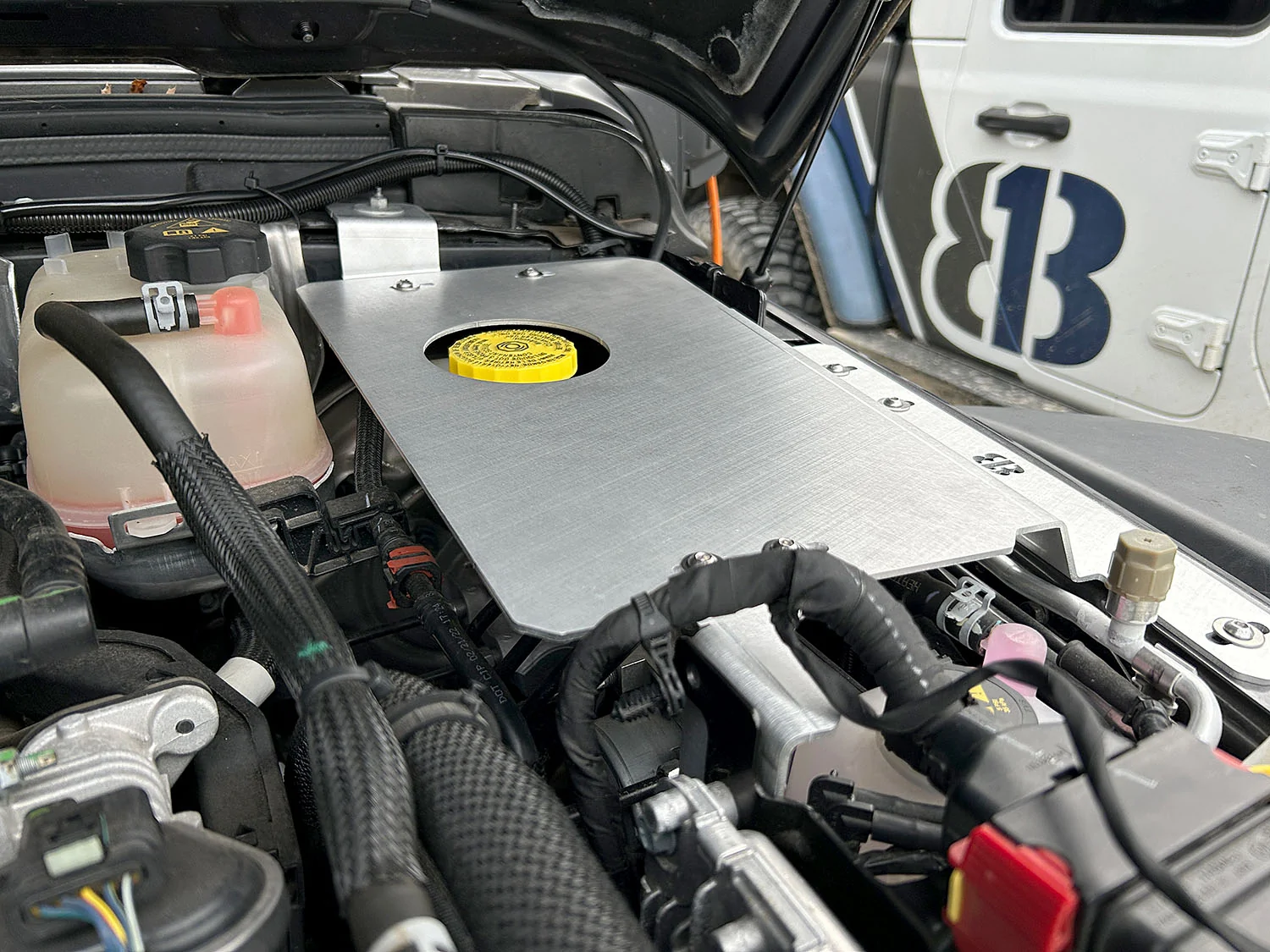Jeep Gladiator NEW PRODUCT! JEEP JL / GLADIATOR UNDERHOOD PLATFORM ACCESSORY PLATE UHM_0017-PLATFORM-V1-6