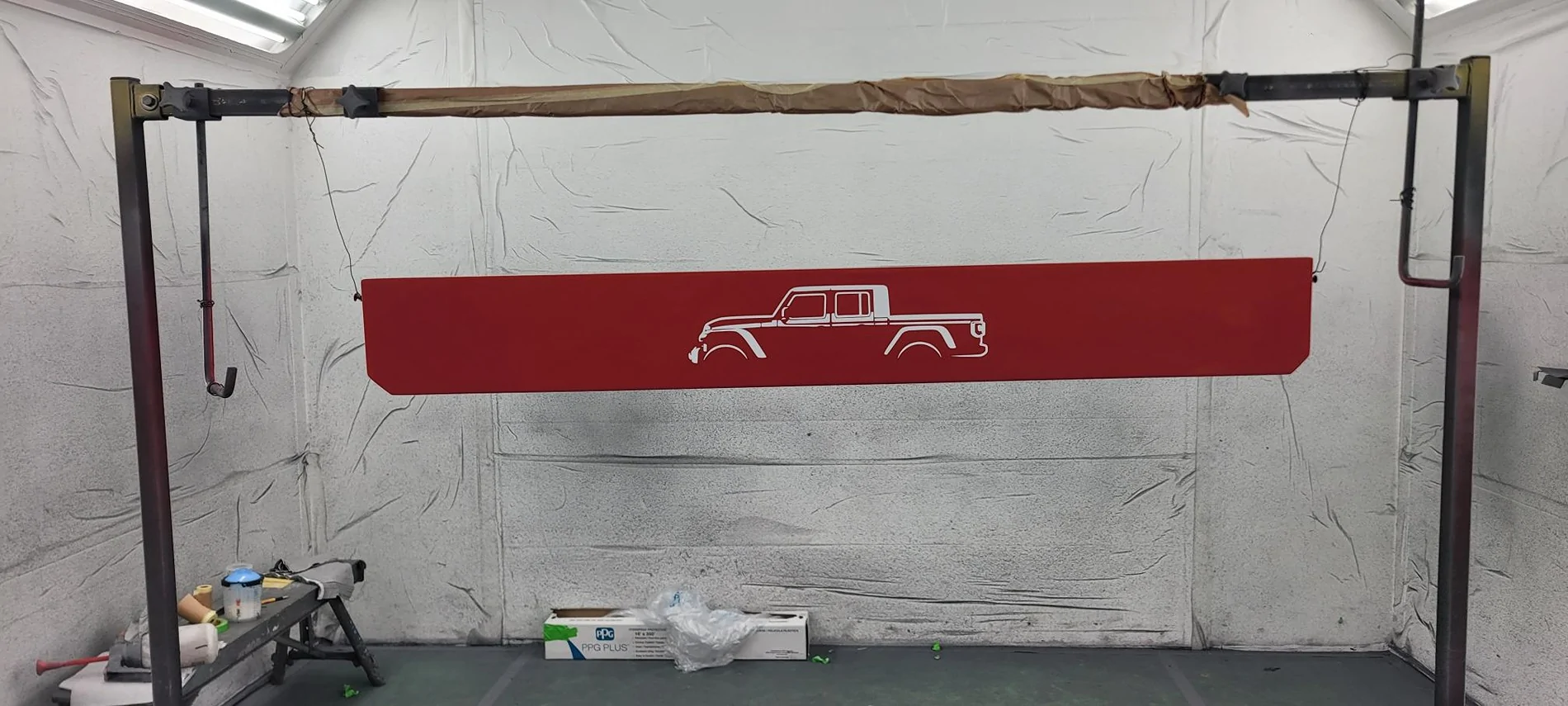 Jeep Gladiator A Big Thank You To All That Came Before Me... My Projects Wood Bed Divider 5