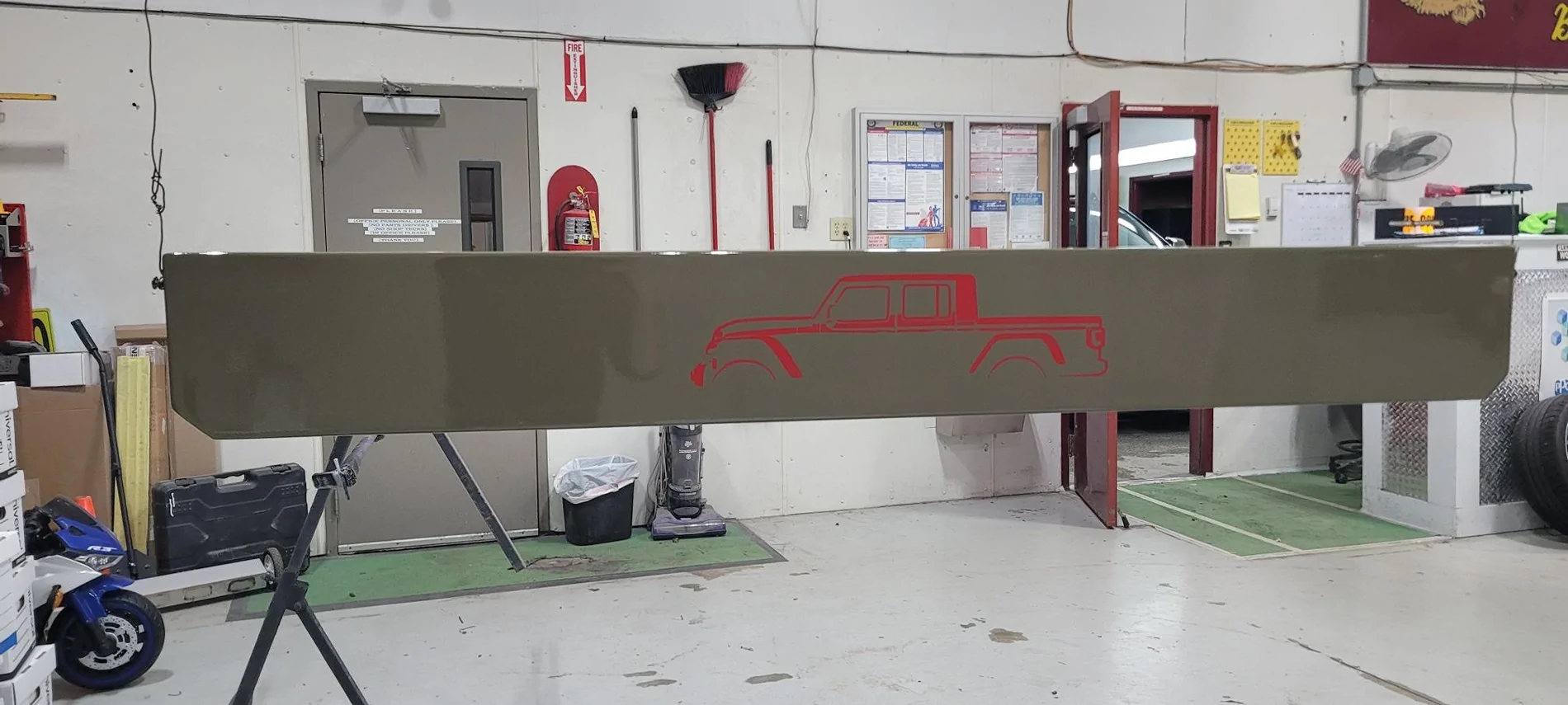 Jeep Gladiator A Big Thank You To All That Came Before Me... My Projects Wood Bed Divider 7