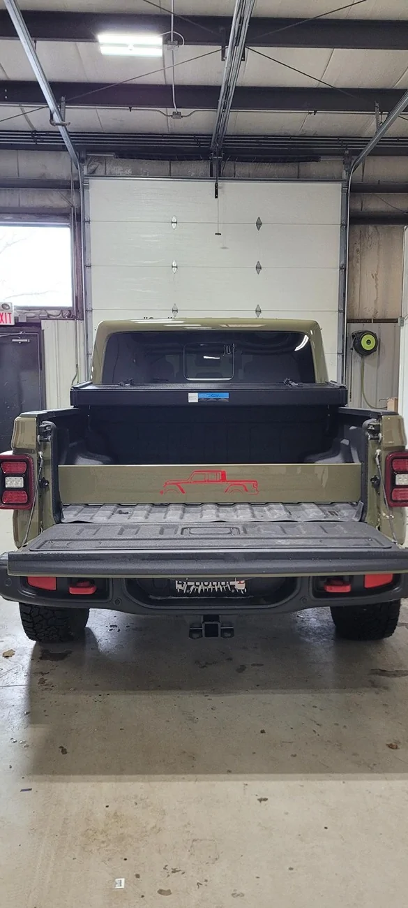 Jeep Gladiator A Big Thank You To All That Came Before Me... My Projects Wood Bed Divider 9