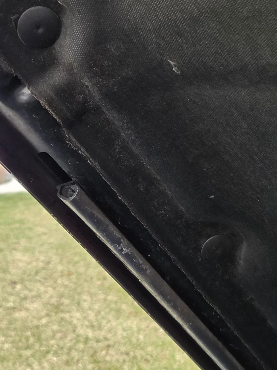 Jeep Gladiator PSA CHECK YOUR HOOD! - Looks like I will need a new one 20260322_150827