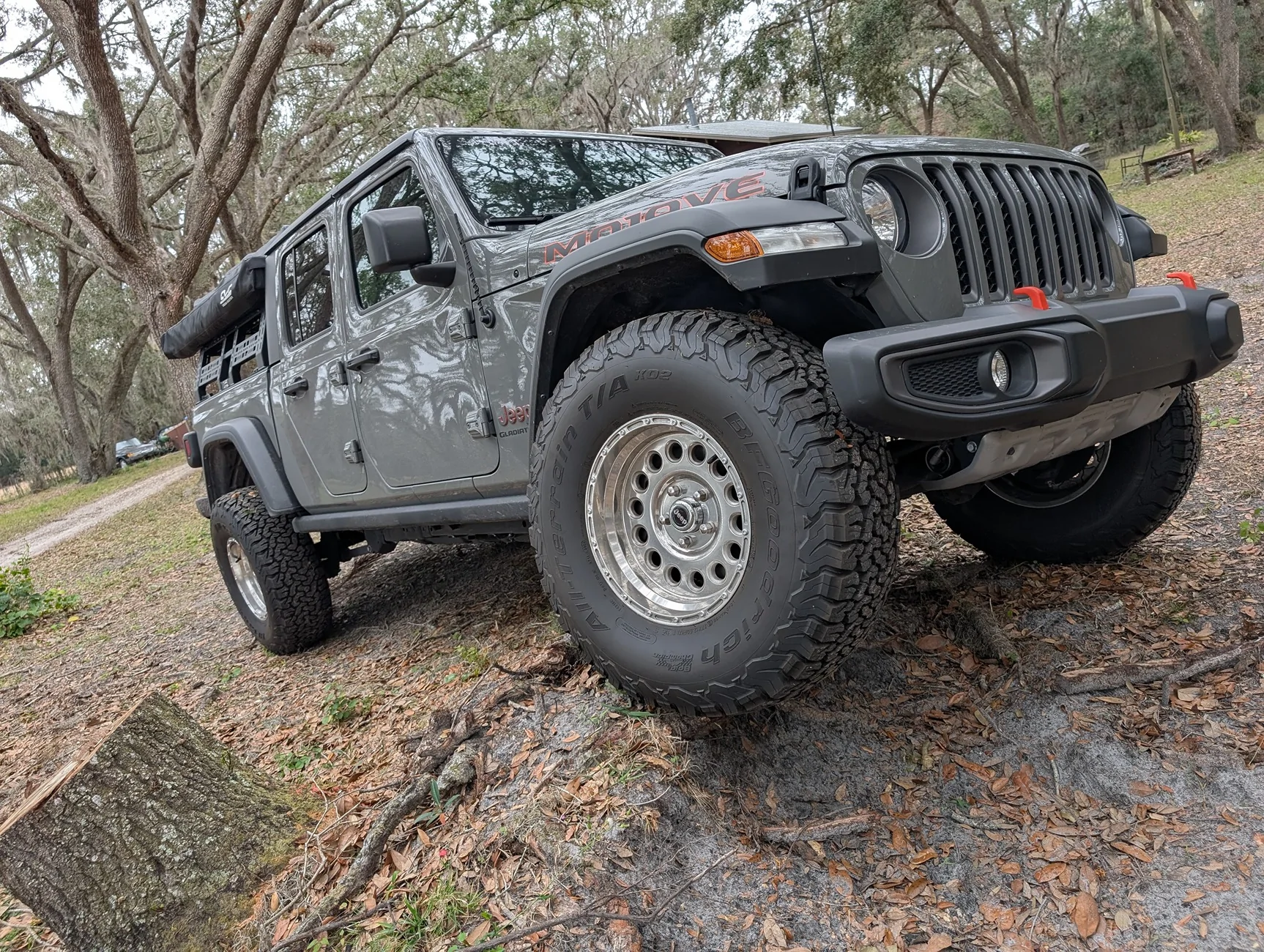 Jeep Gladiator 2025 Rubicon X clearance for 37” BFG KO3 PXL_20250201_163545393