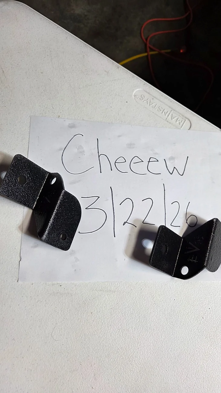 Jeep Gladiator EVO ditch light brackets 20260322_131531