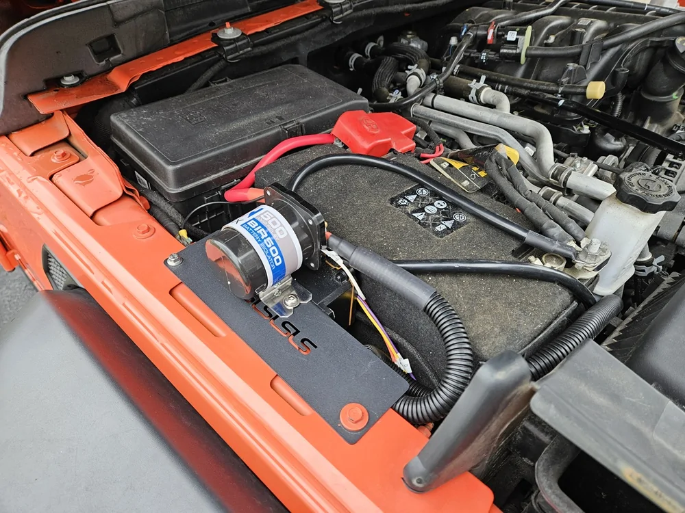 Jeep Gladiator LOD Shorty bumper and Badlands Apex winch install jt_bumper_wiring_1