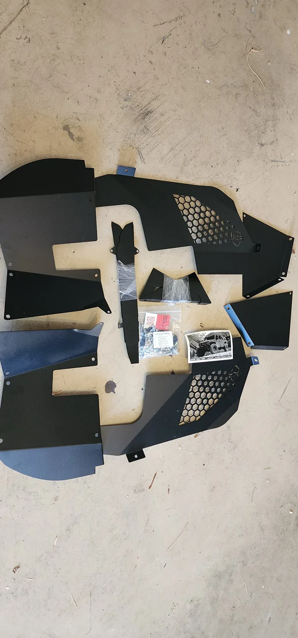 Jeep Gladiator JCR Inner Fenders for Falcon Shocks. $150 20250607_160814
