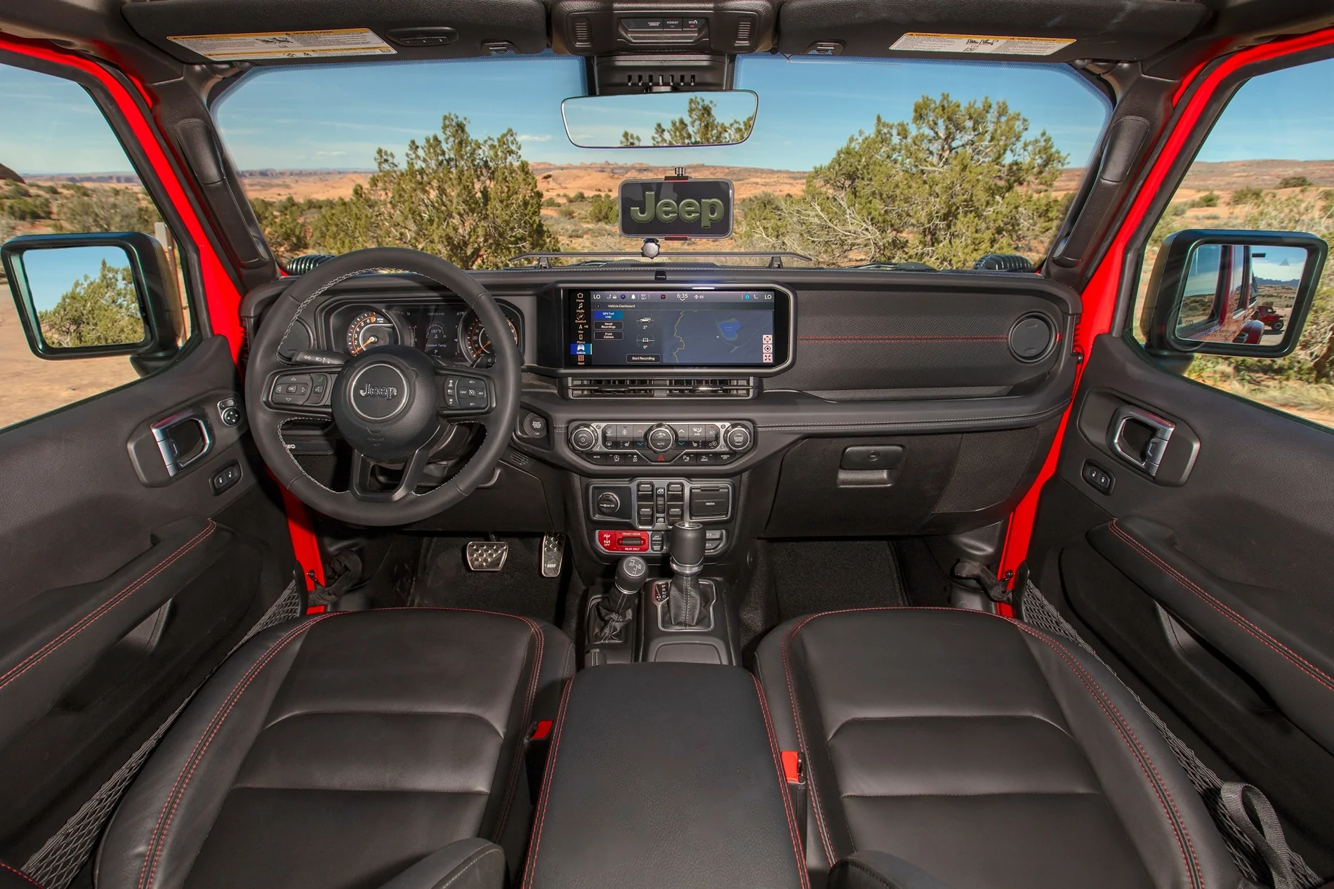 Jeep Gladiator Jeep Gladiator Red Rock Officially Revealed, Upfitted by Jeep Performance Parts CN026_006JP