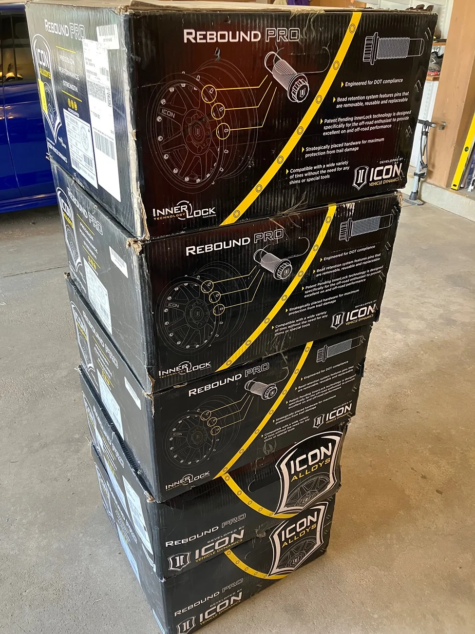 Jeep Gladiator ICON Rebound Pro 17x8.5 - $1000 (Five New in Box) IMG_0730