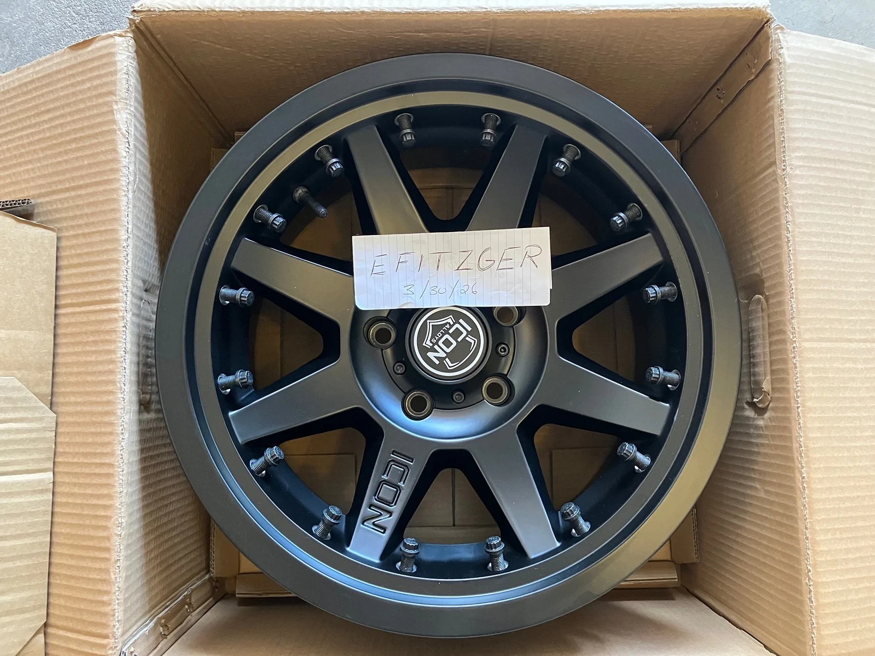 Jeep Gladiator ICON Rebound Pro 17x8.5 - $1000 (Five New in Box) IMG_0727