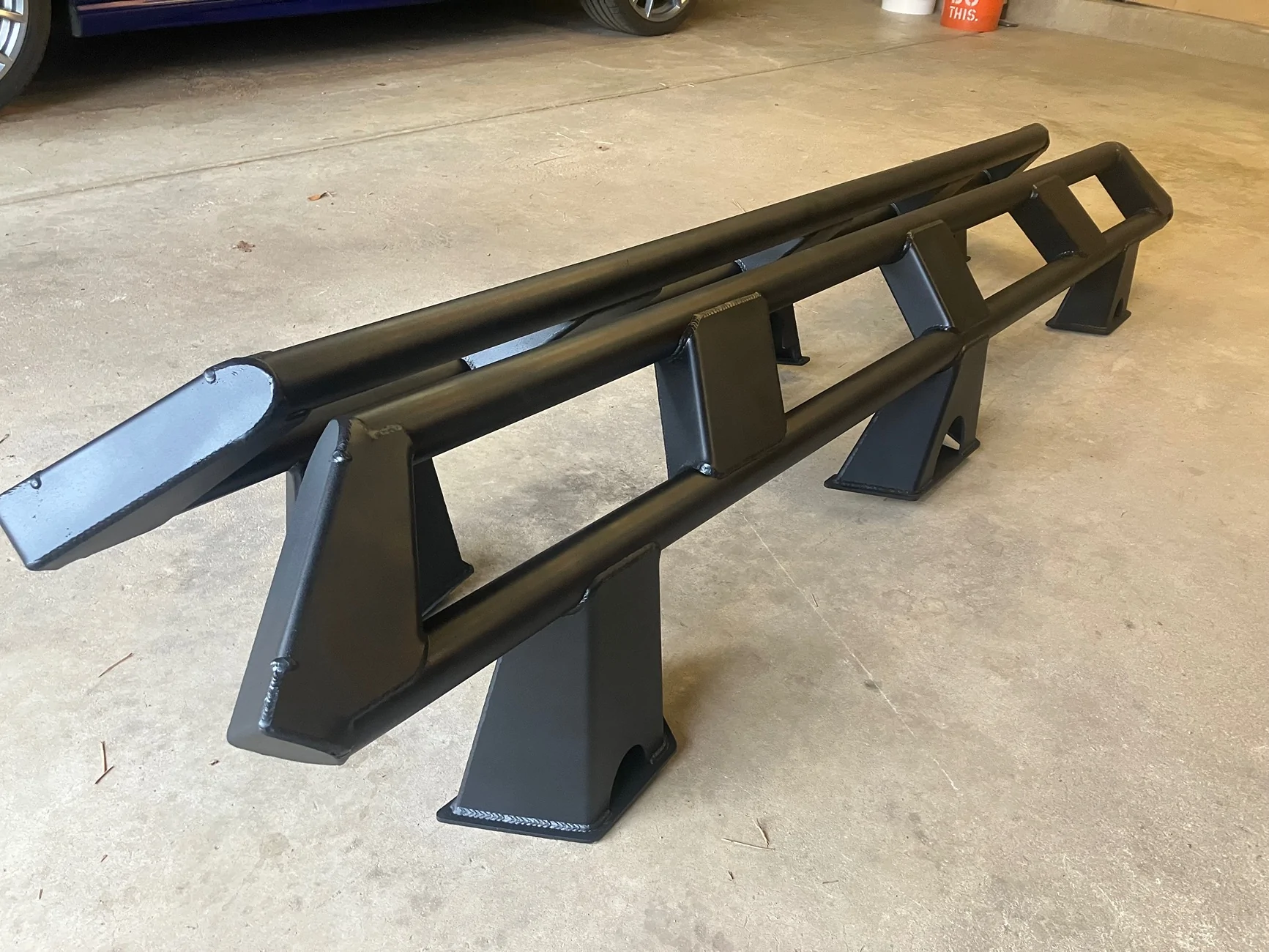 Jeep Gladiator MOTOBILT Frame mounted sliders - $950 IMG_0741