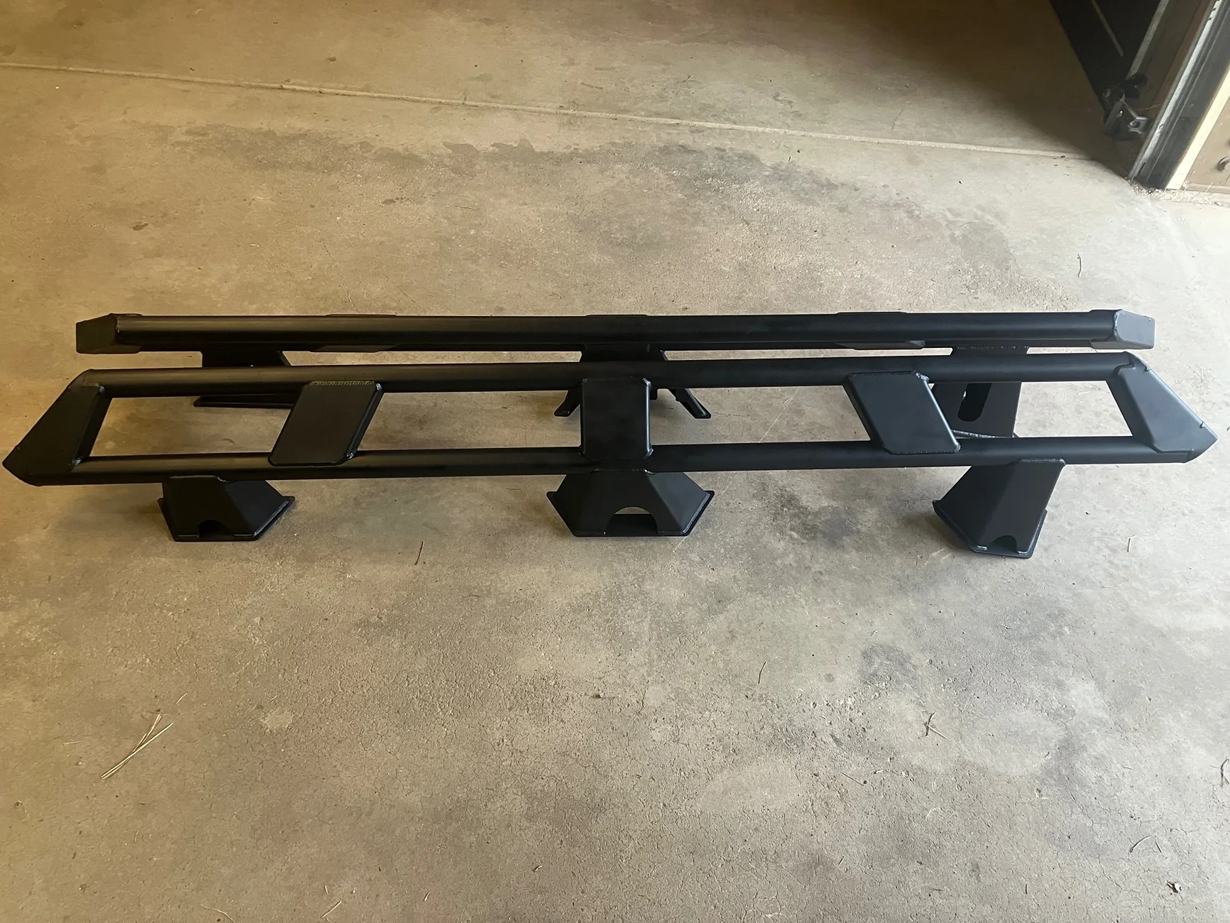 Jeep Gladiator MOTOBILT Frame mounted sliders - $950 IMG_0738