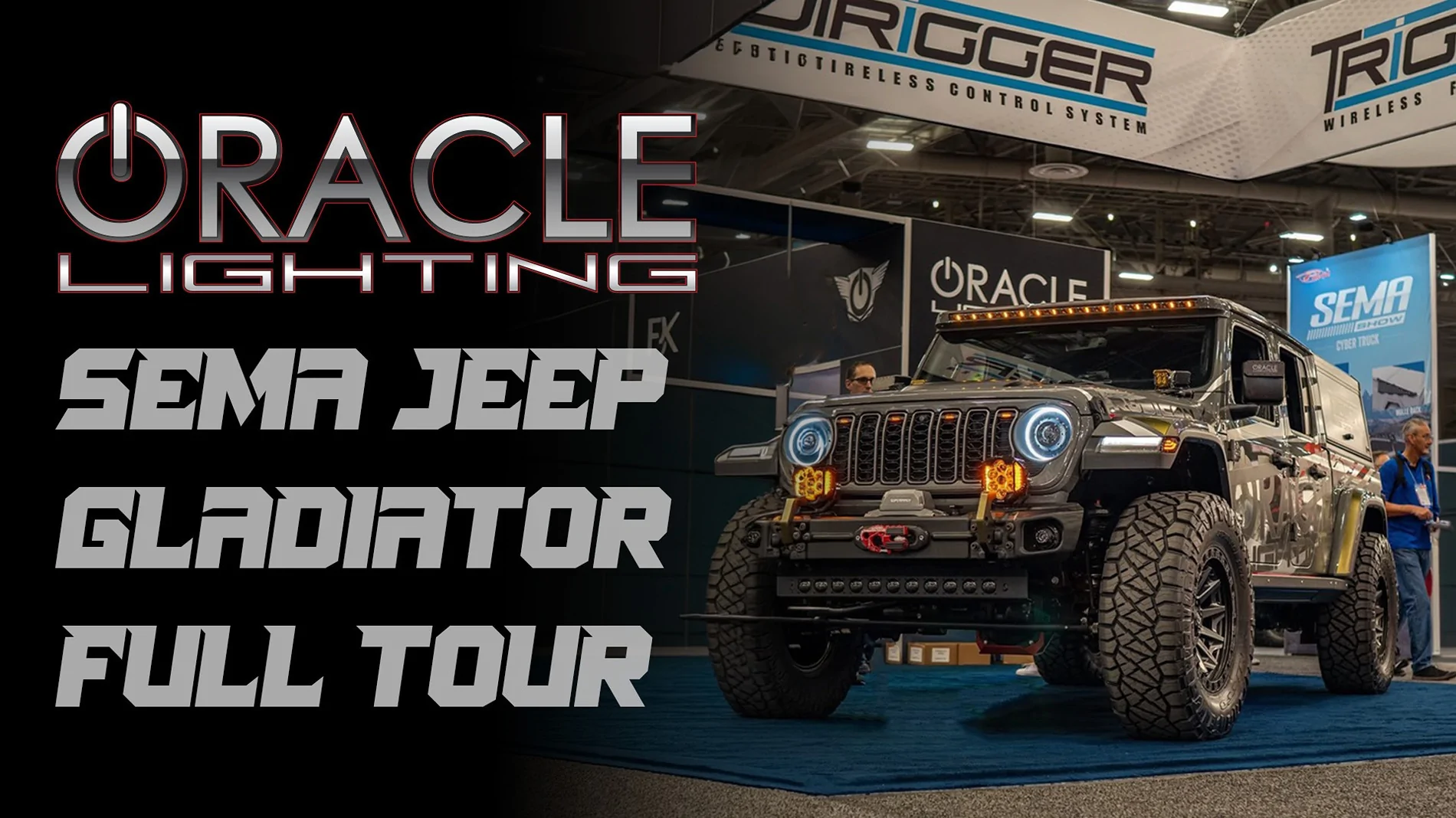 Jeep Gladiator SEMA Show ORACLE Gladiator Build- Deep Dive and First Look at New Products! SEMA-Gladiator