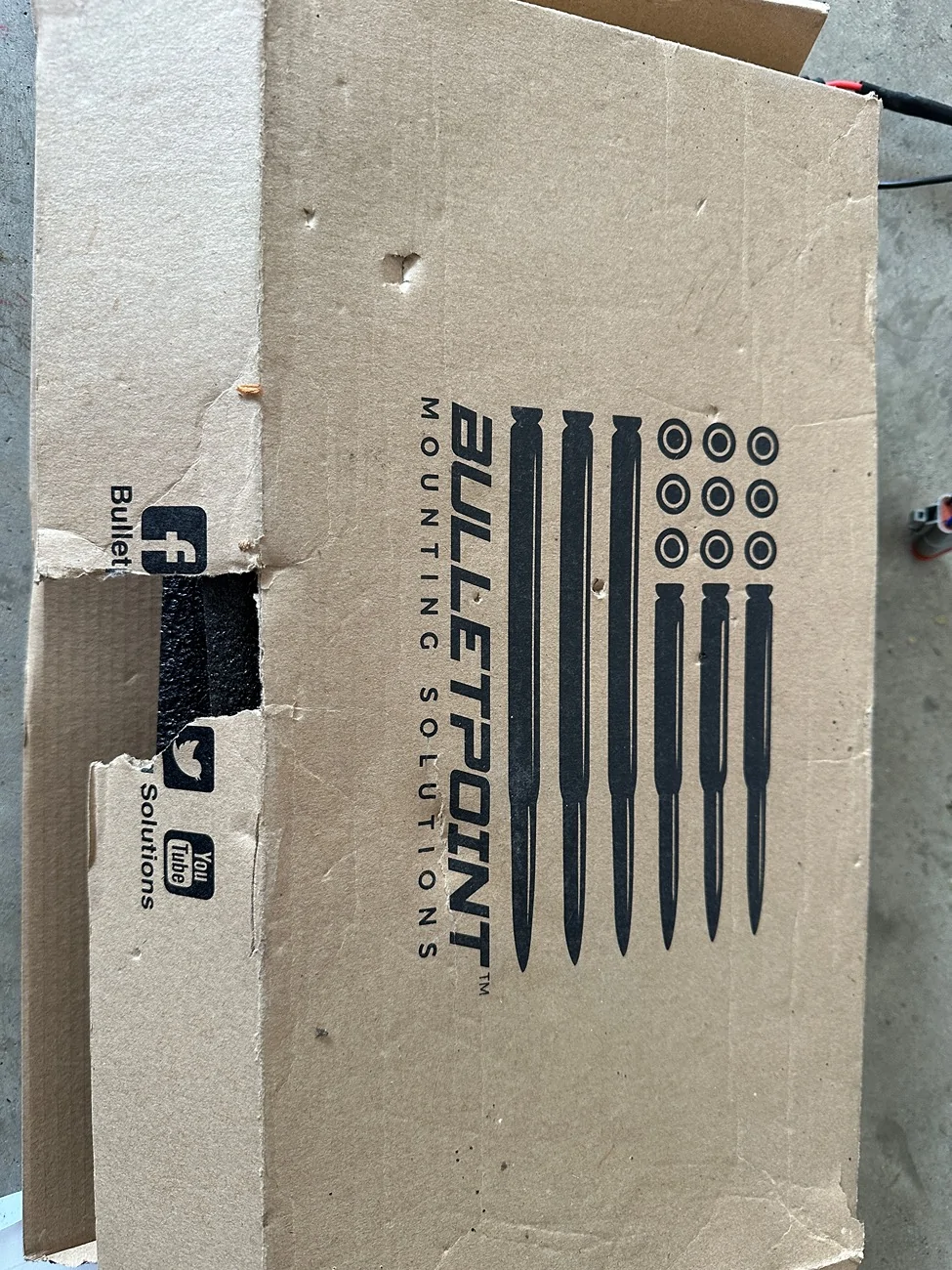 Jeep Gladiator Bulletpoint mounting system IMG_1469