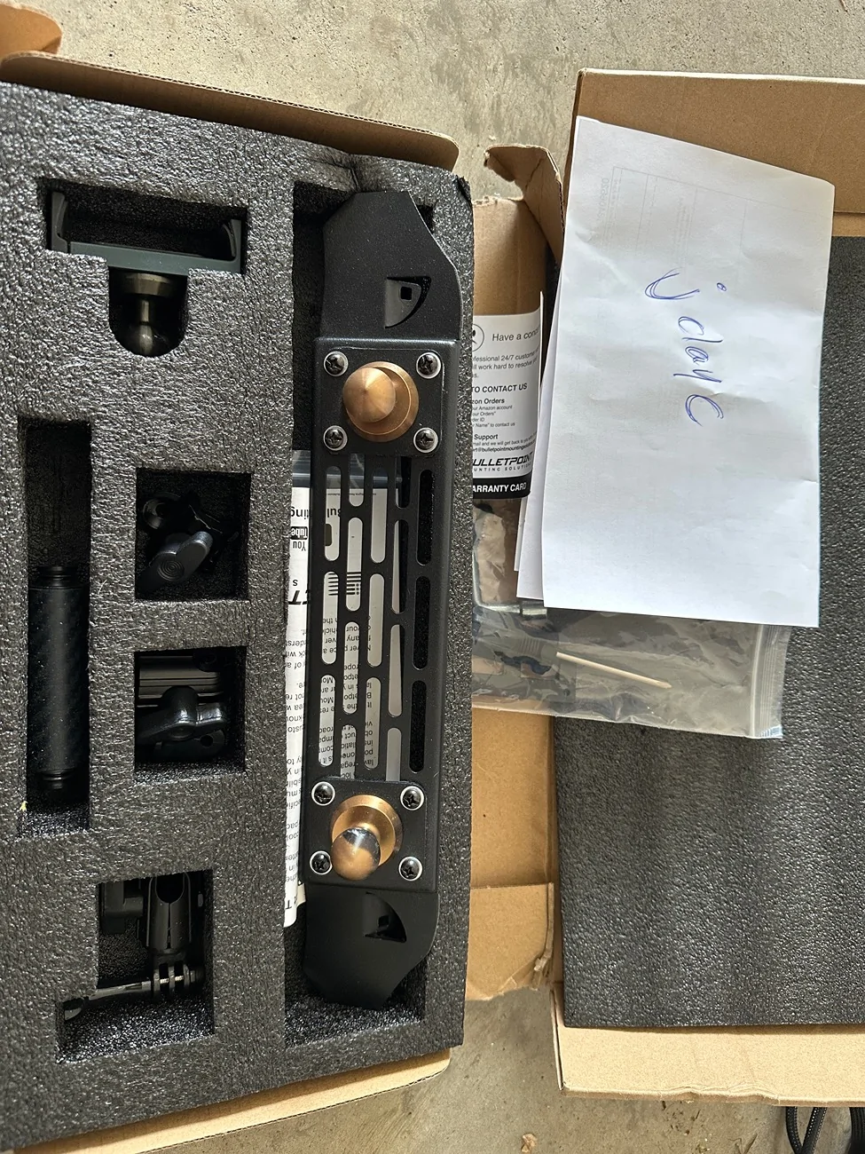 Jeep Gladiator Bulletpoint mounting system IMG_1463