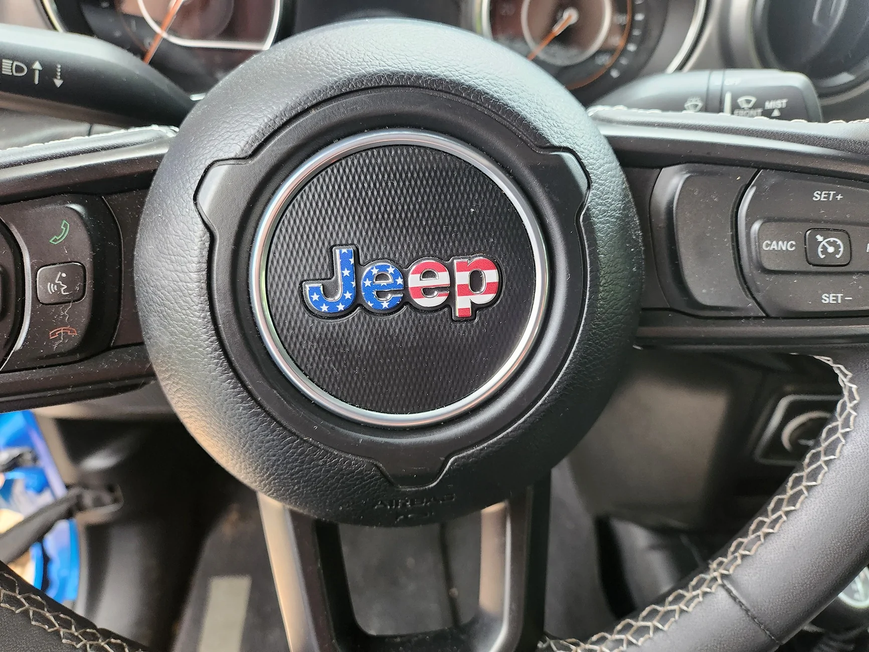 Jeep Gladiator What did you do TO your Gladiator today? [ADMIN WARNING: NO POLITICS, NO GUN TALK] Jeep Steering Wheel Decal