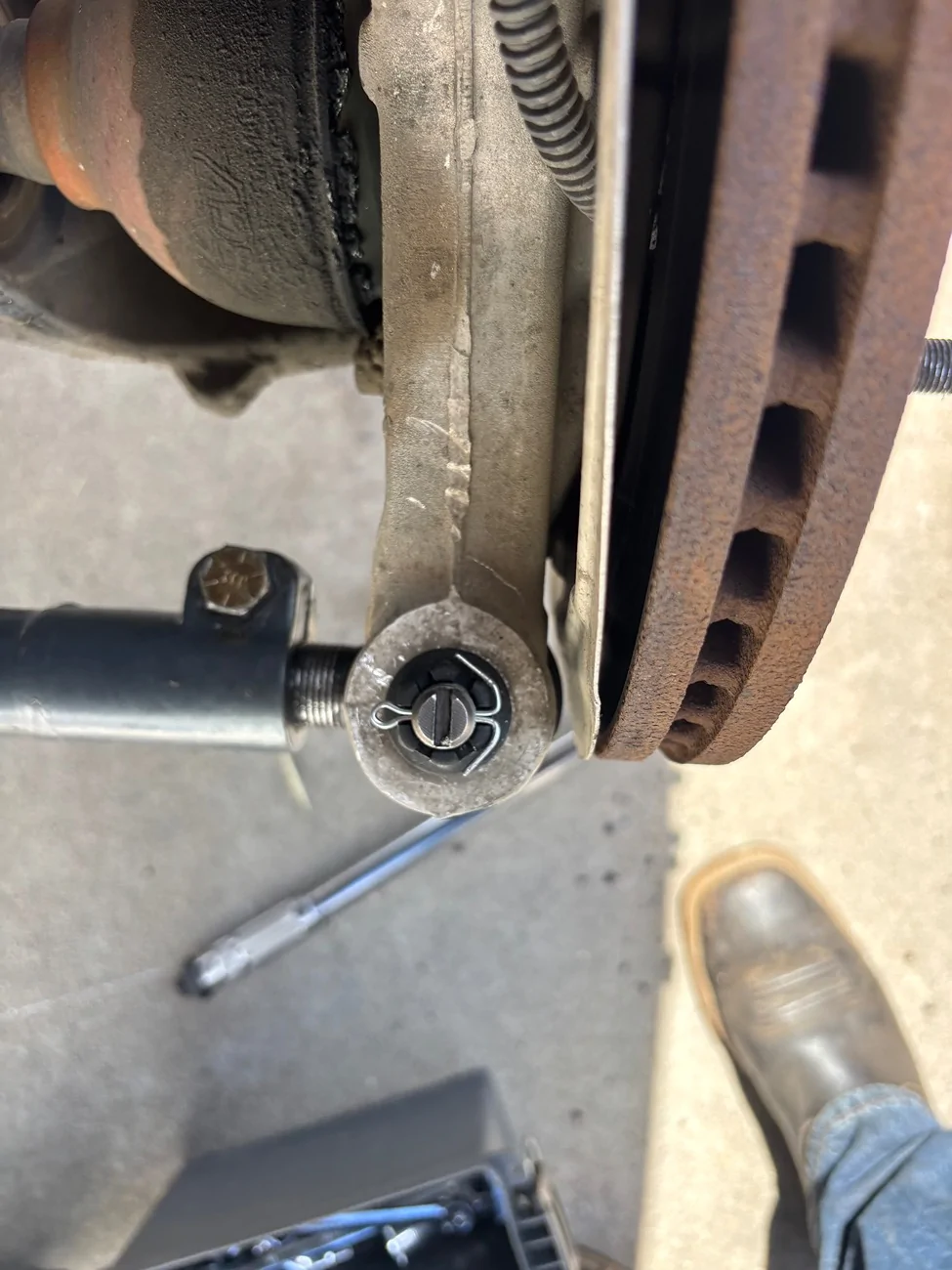Jeep Gladiator Tie rod/drag link end Replacement: Lessons Learned IMG_2076