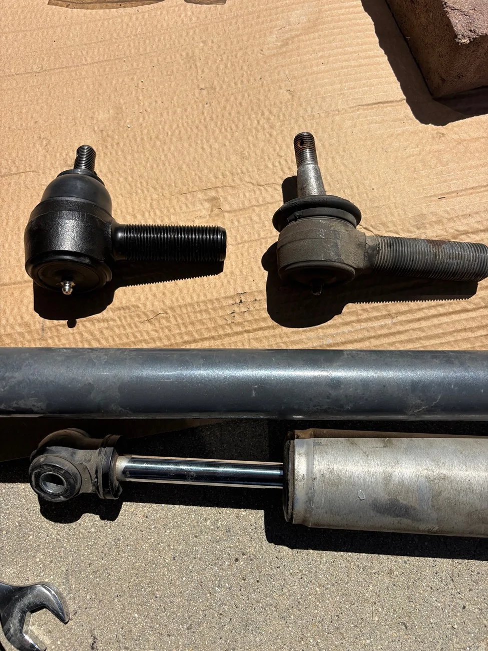 Jeep Gladiator Tie rod/drag link end Replacement: Lessons Learned IMG_2072