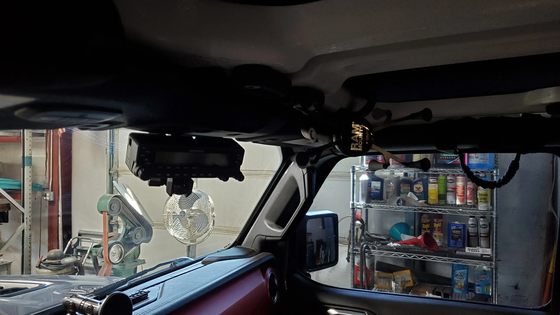 Jeep Gladiator GMRS OR VHF RADIO INSTALL ON GLADIATOR 20260320_121159
