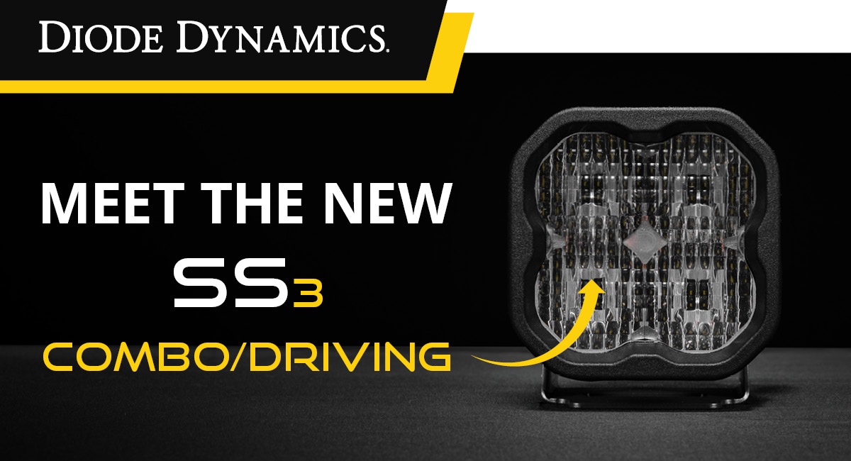 Jeep Gladiator NEW! SS3 Combo 2.0 Optic | Diode Dynamics ZHID4FJ