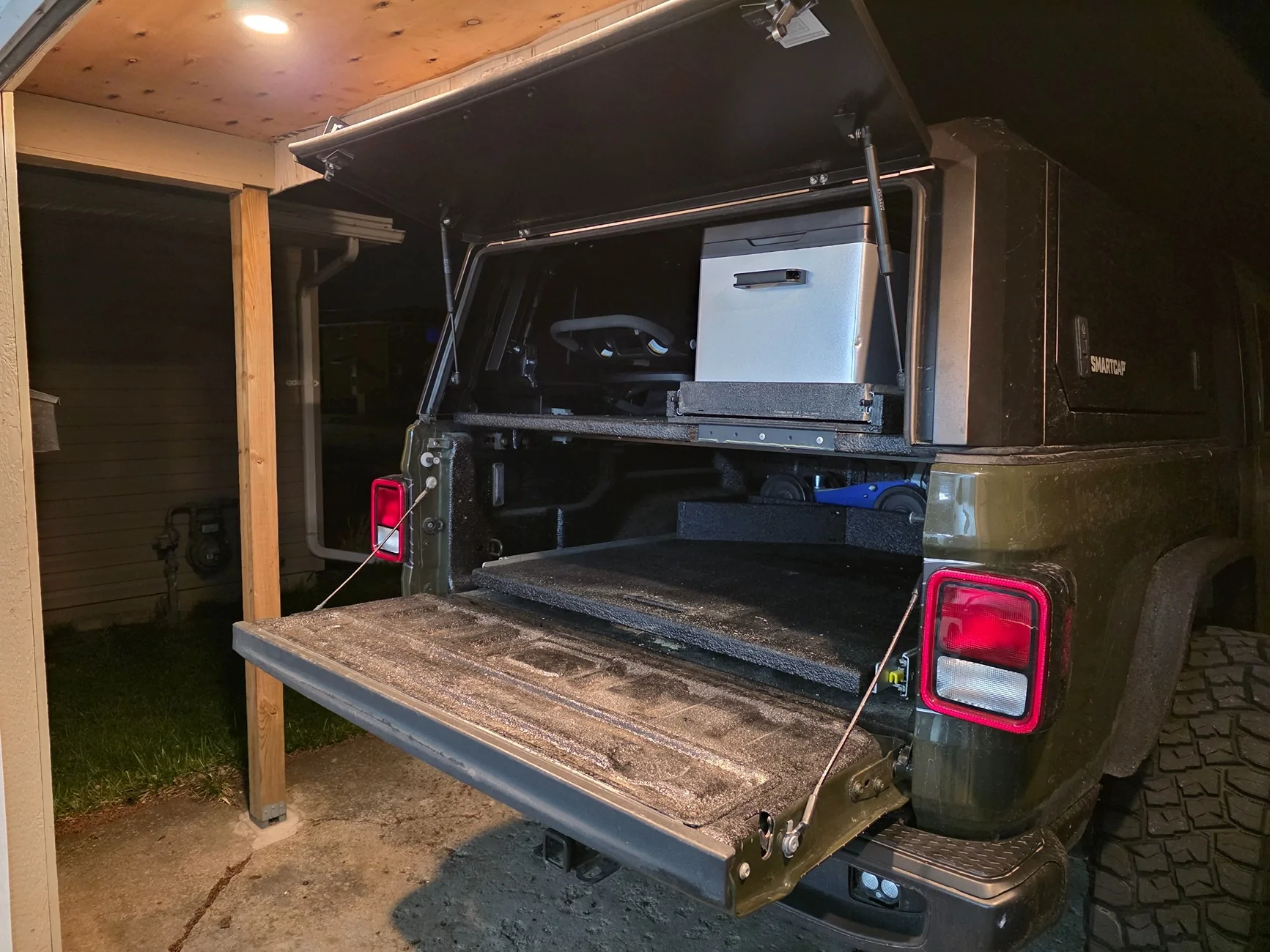 Jeep Gladiator Sarge Green Build Thread, 42s (2025) max tow... overland etc 20260407_233643
