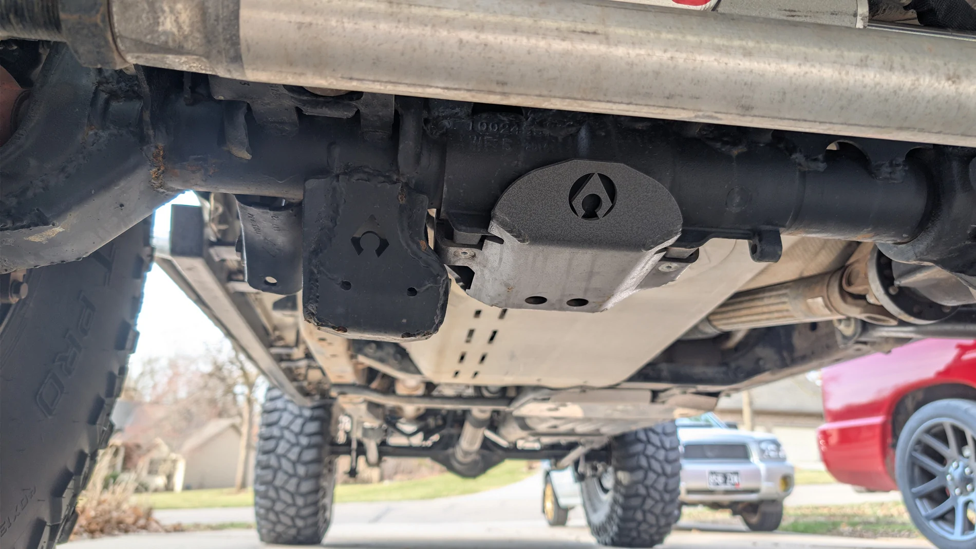 Jeep Gladiator Who'd gone to 40's and has Trussed etc their axles? PXL_20260408_131127947