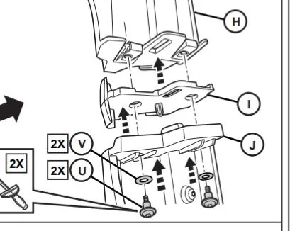 Jeep Gladiator Need help sourcing soft top rear door surrounds bolts that hold together the 2 pieces on each side. Rear Door Surround Bolts