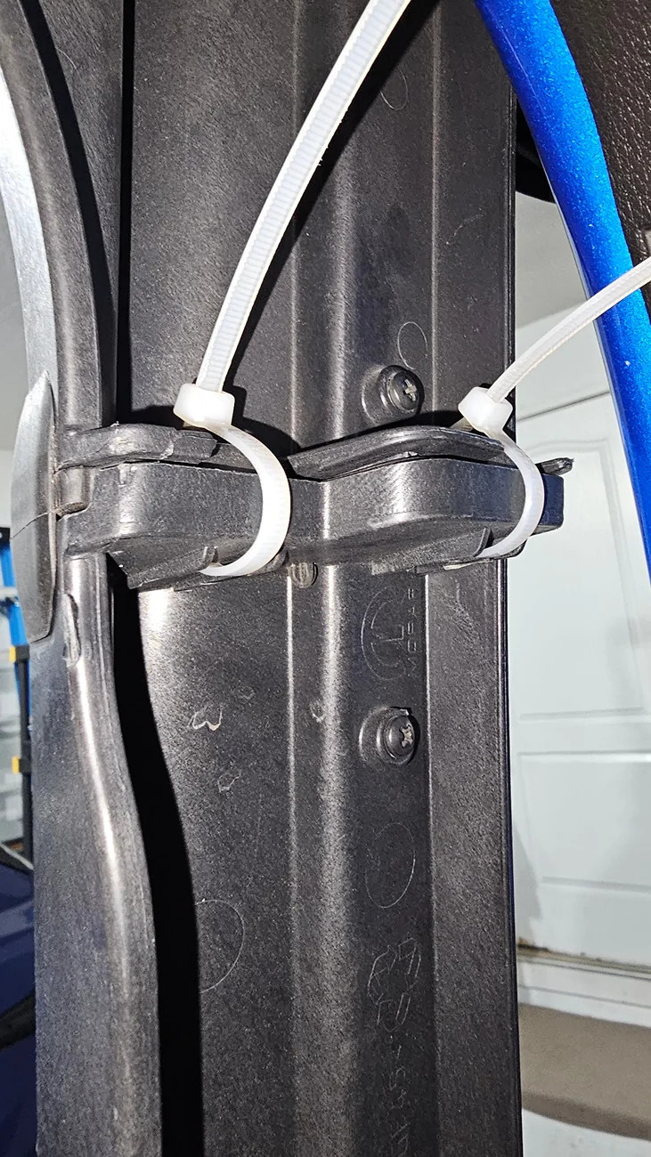Jeep Gladiator Need help sourcing soft top rear door surrounds bolts that hold together the 2 pieces on each side. Rear Door Surround Zip Ties