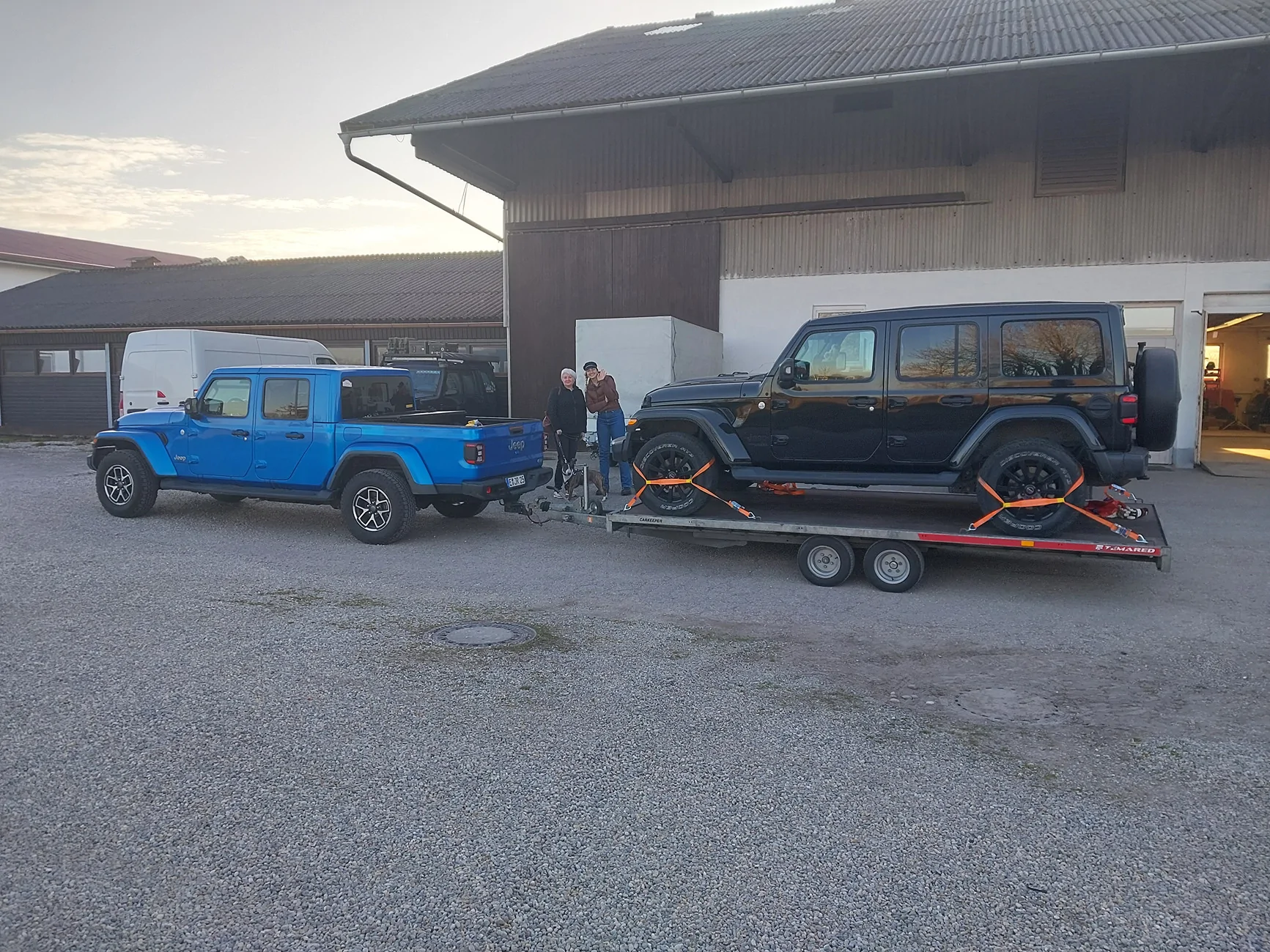 Jeep Gladiator Diesel fun! 🤣 20250320_173544