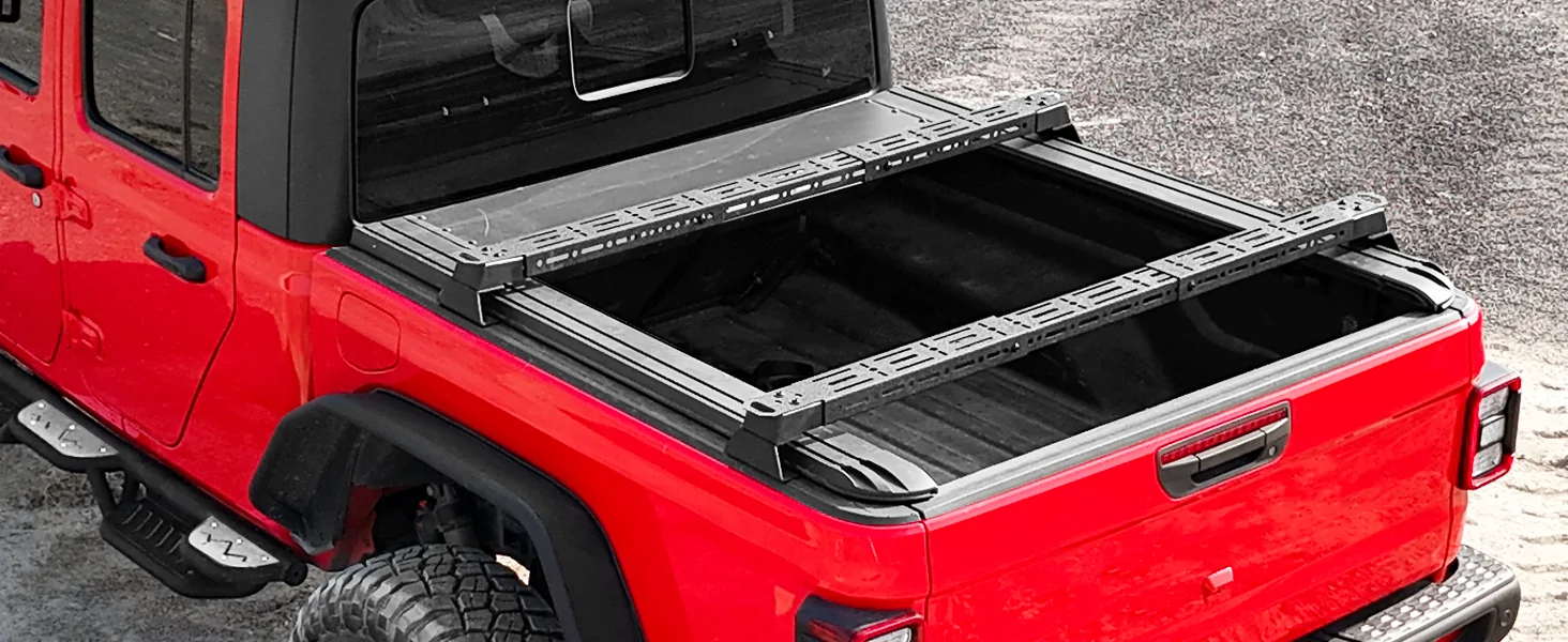 Jeep Gladiator New JT Bed Rack Release! Tactical, Modular, Overland, Adjustable - by Monoking 1