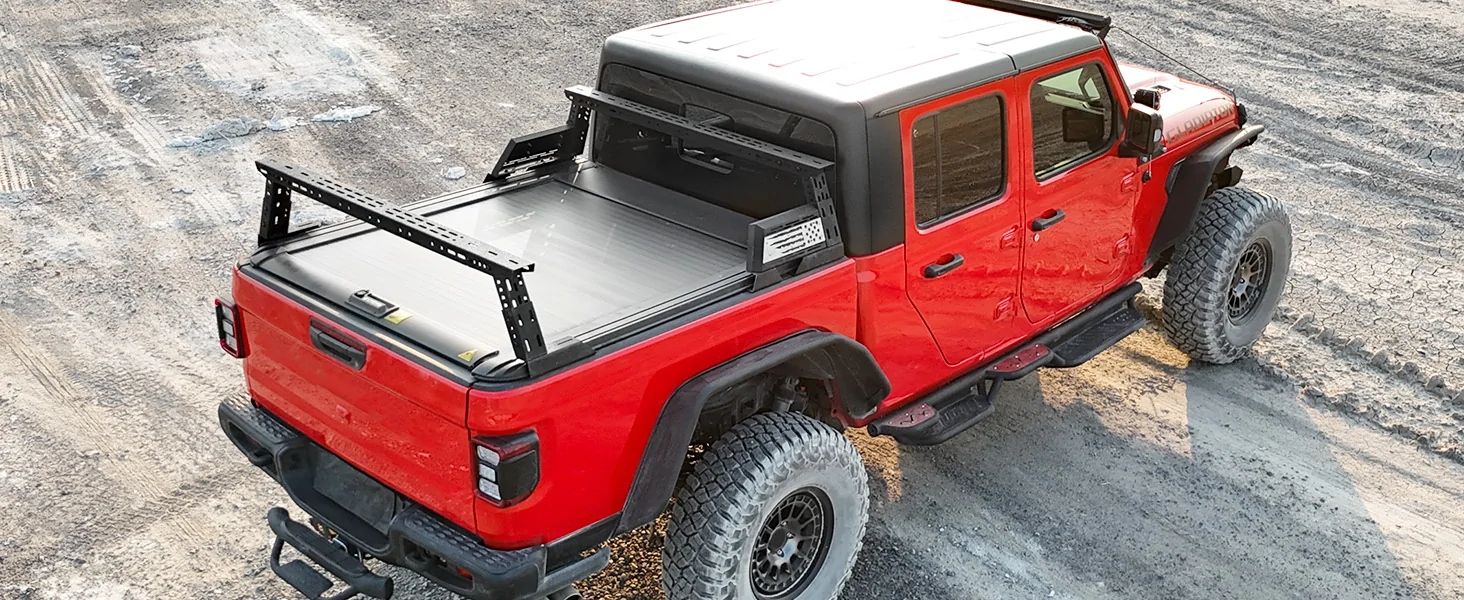 Jeep Gladiator New JT Bed Rack Release! Tactical, Modular, Overland, Adjustable - by Monoking 2