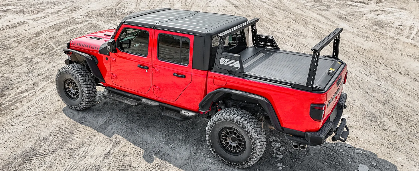 Jeep Gladiator New JT Bed Rack Release! Tactical, Modular, Overland, Adjustable - by Monoking 4
