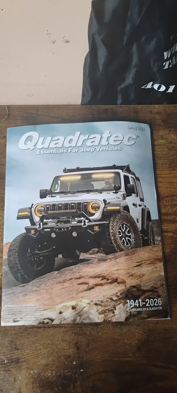 Jeep Gladiator Got the Quadratec Spring 2026 Jeep parts catalog. 1000023392