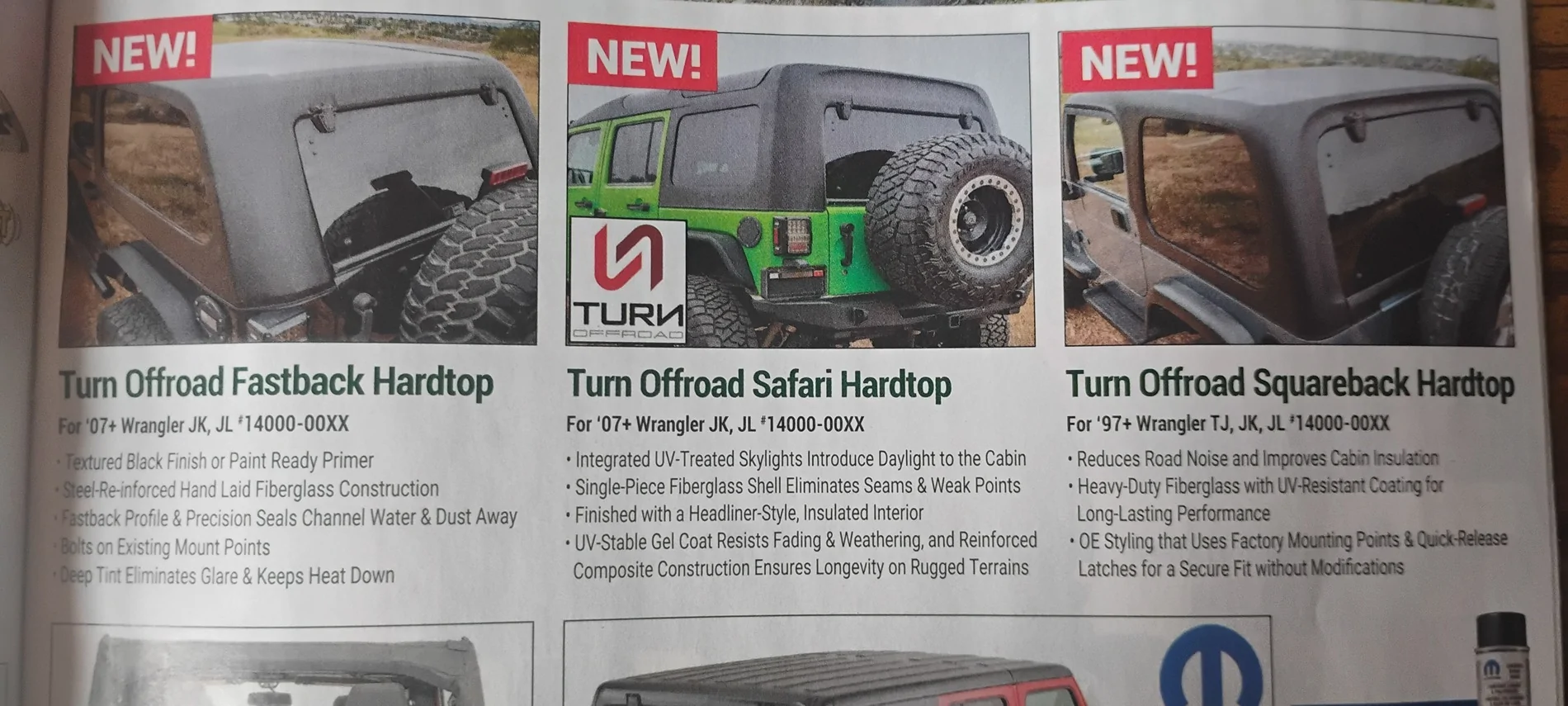 Jeep Gladiator Got the Quadratec Spring 2026 Jeep parts catalog. 1000023400