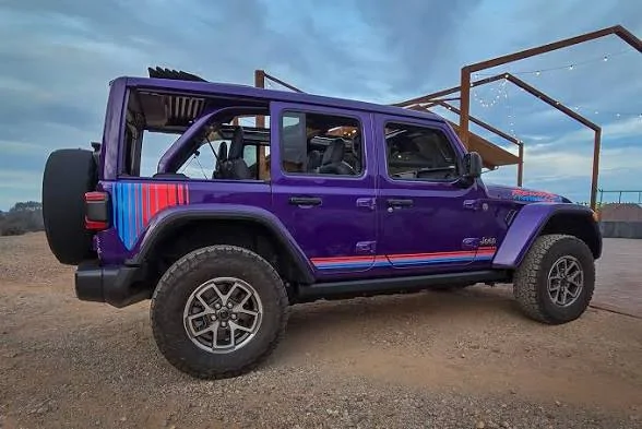 Jeep Gladiator New Jeep site stating "A Powerhouse Truck Meet Retro Style" IMG_0836