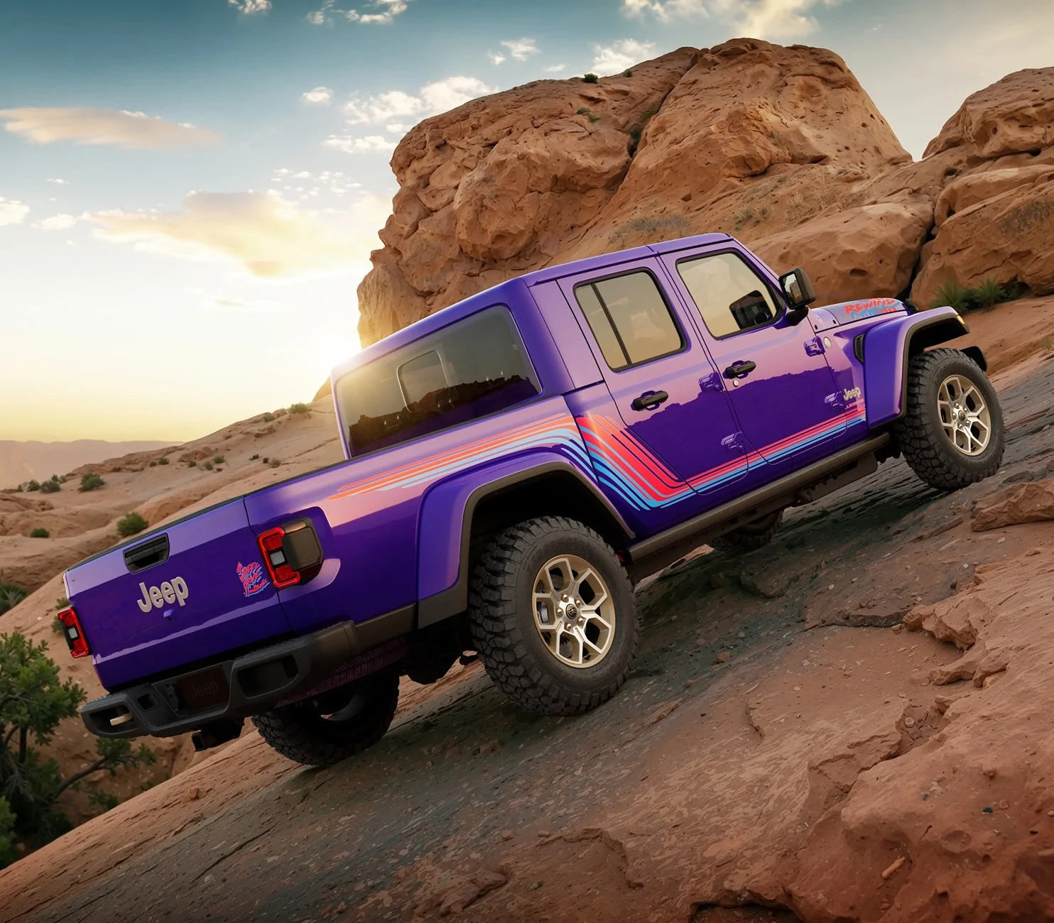 Jeep Gladiator Rewind Special Edition Jeep Gladiator Launched. Ordering Begins Next Month JP026_098GL copy