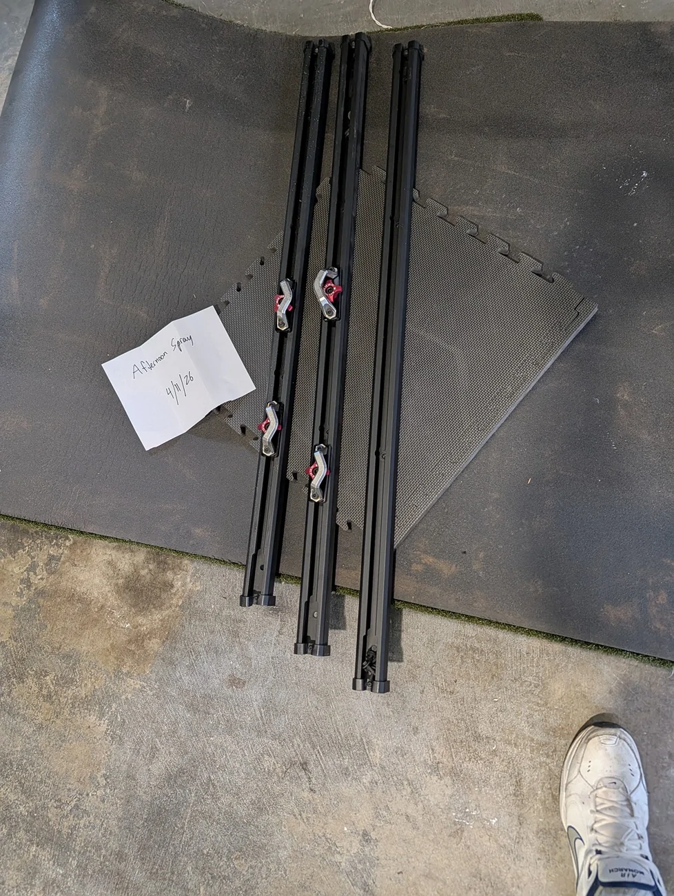 Jeep Gladiator $200 - Teraflex - JT Uinta Cargo Bed Rail System with Tie Down Anchors PXL_20260412_021239038