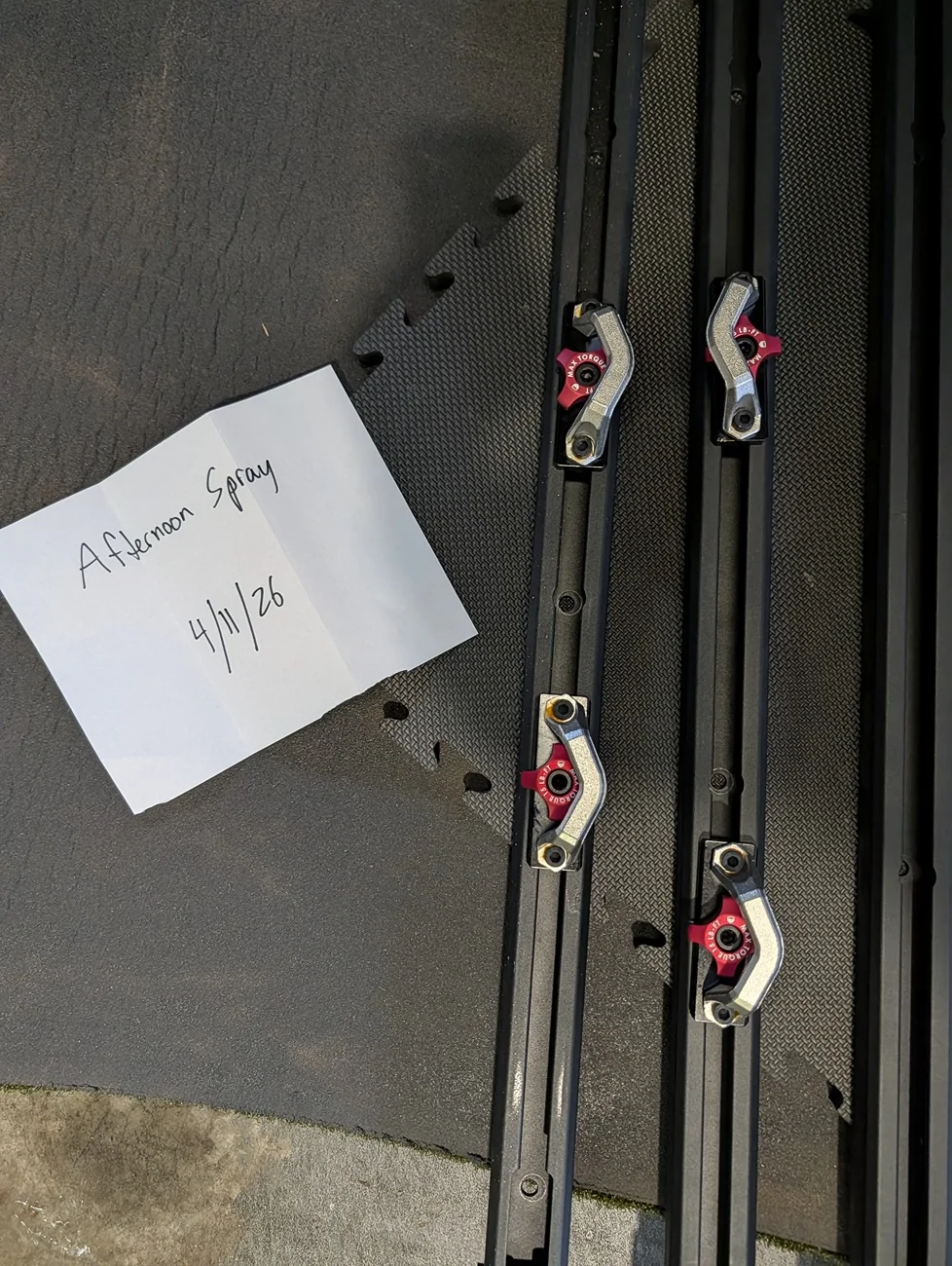 Jeep Gladiator $200 - Teraflex - JT Uinta Cargo Bed Rail System with Tie Down Anchors PXL_20260412_021246046