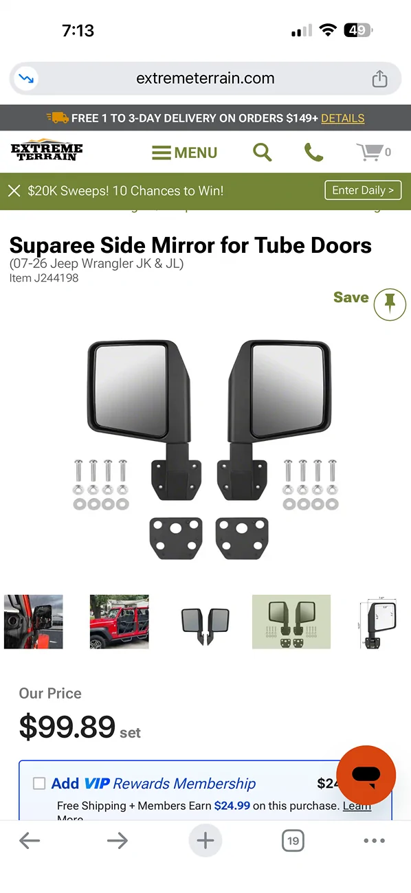 Jeep Gladiator 3RD UPDATE-Temps-Be-Damned! Rears Tubes Installed. My Experience w/ ExceedFab SD1 Tube Doors-From Ordering to Spring Install, Usage & Review IMG_0987
