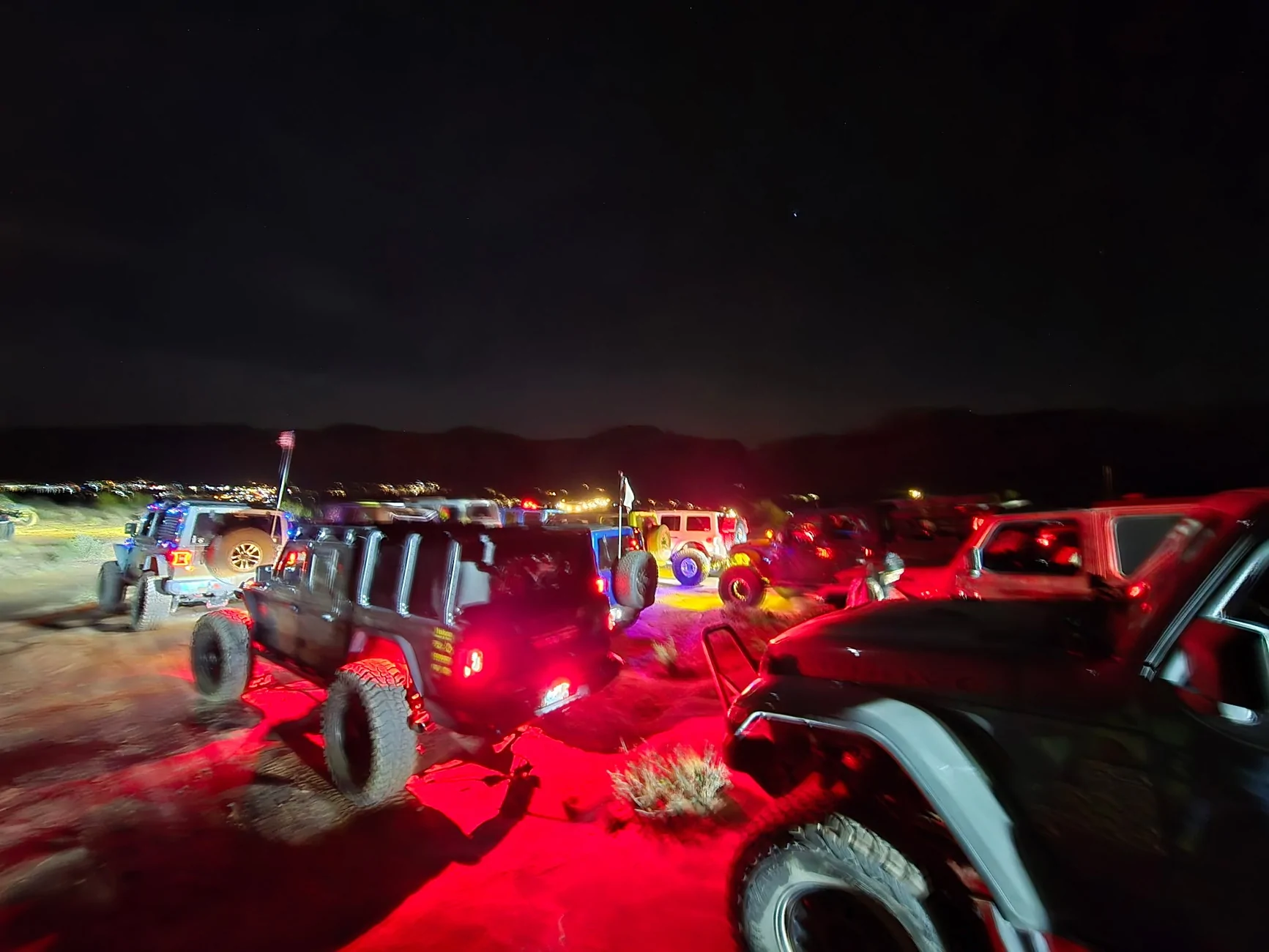 Jeep Gladiator 60th Easter Jeep Safari Night Run 11