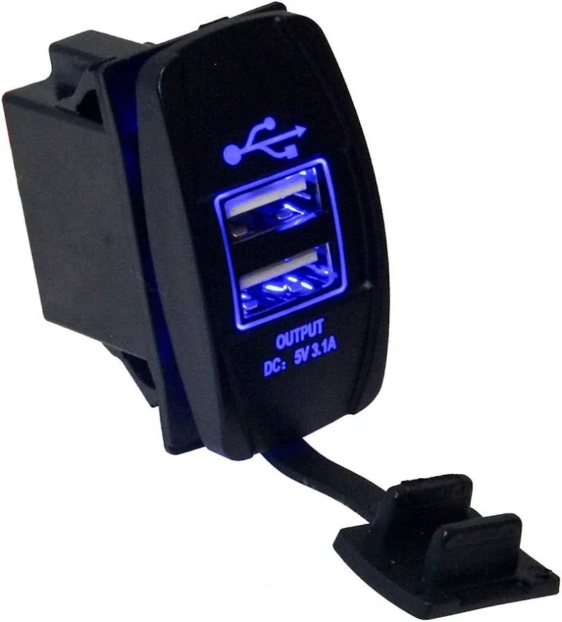 Jeep Gladiator USB charging port mount to MOLLE panel 1776176799098-41