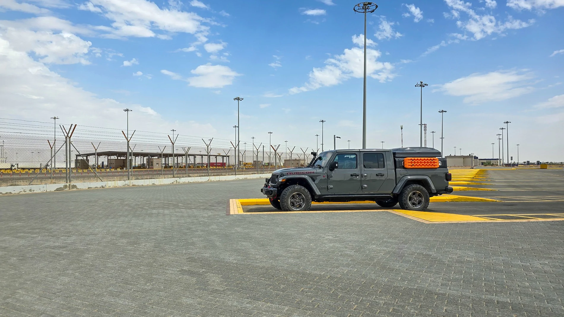 Jeep Gladiator 6132 miles, 16 countries, Qatar to the UK 20240401_135757